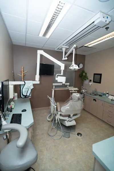 quick look at one of the operatories at 19th Avenue Dental