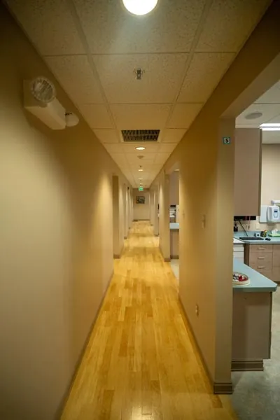 back hallway in 19th Avenue Dental